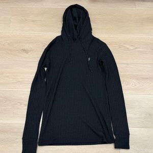 Men’s Father Sons Black Knit Hoodie